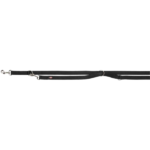 TRIXIE ΟΔΗΓΟΣ PREMIUM ΑΥΞΟΜΕΙΟΥΜΕΝΟΣ DOUBLE L/XL 200CM/25MM BLACK
