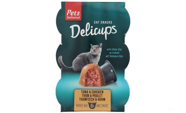 ROSEWOOD DELI CUPS TUNA & CHICKEN 6X22GR