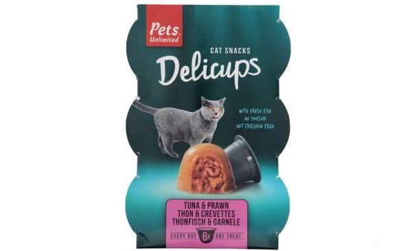 ROSEWOOD DELI CUPS TUNA & PRAWN 6X22GR