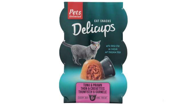 DELICUPS-TUNA-PRAWN ROSEWOOD DELI CUPS TUNA & PRAWN 6X22GR - Image 1