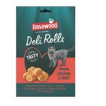 ROSEWOOD DELI ROLLS CHICKEN & BEEF 4X40GR