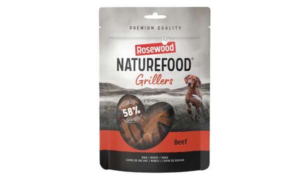 ROSEWOOD NATURE FOOD GRILLERS BEEF 100GR