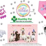 HEALTHY PET PARTY SET HAPPY BIRTHDAY PINK