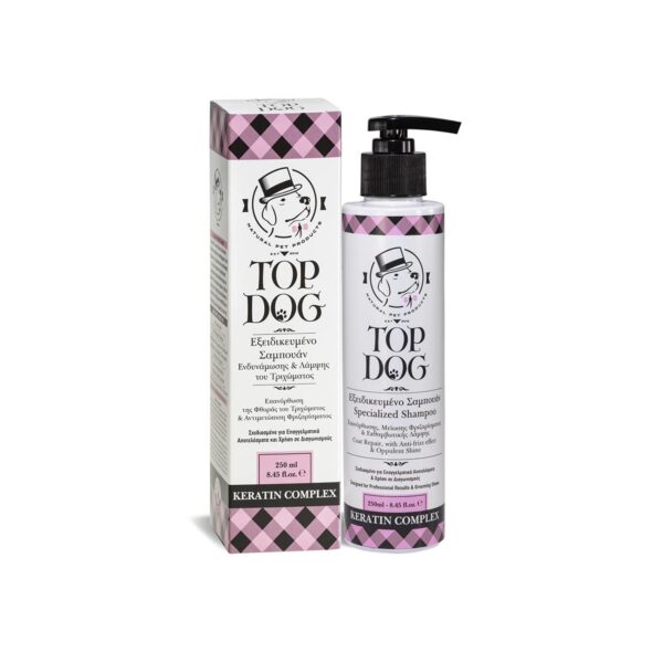 Top Dog Keratin Complex Shampoo 250ml