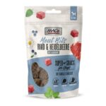 MAC'S DOG SNACK MEAT BITS ΜΕ ΒΟΔΙΝΟ & ΜΥΡΤΙΛΑ GF 90GR