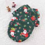 DENIK PET CLOTHES XMAS SANTA GREEN XXL 45CM