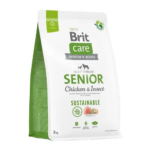 Brit Care Dog Sustainable Senior Chicken & Insect 3Kg