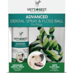 VET'S BEST DENTAL SPRAY 120ML & ROPE BALL