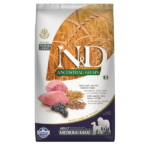 N&D DOG LG LAMB & BLUEBERRY ADULT MED/MAX 2.5KG