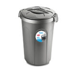 STEFANPLAST ΔΟΧΕΙΟ ΑΠΟΘΗΚΕΥΣΗΣ ΤΡΟΦΗΣ TOM SILVER 46L