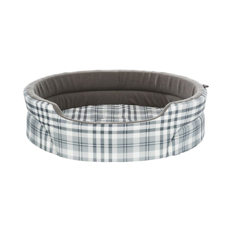 ΚΡΕΒΑΤΙ-LUCKY-1 TRIXIE ΚΡΕΒΑΤΙ LUCKY 85Χ75CM BEIGE/GREY - Image 1