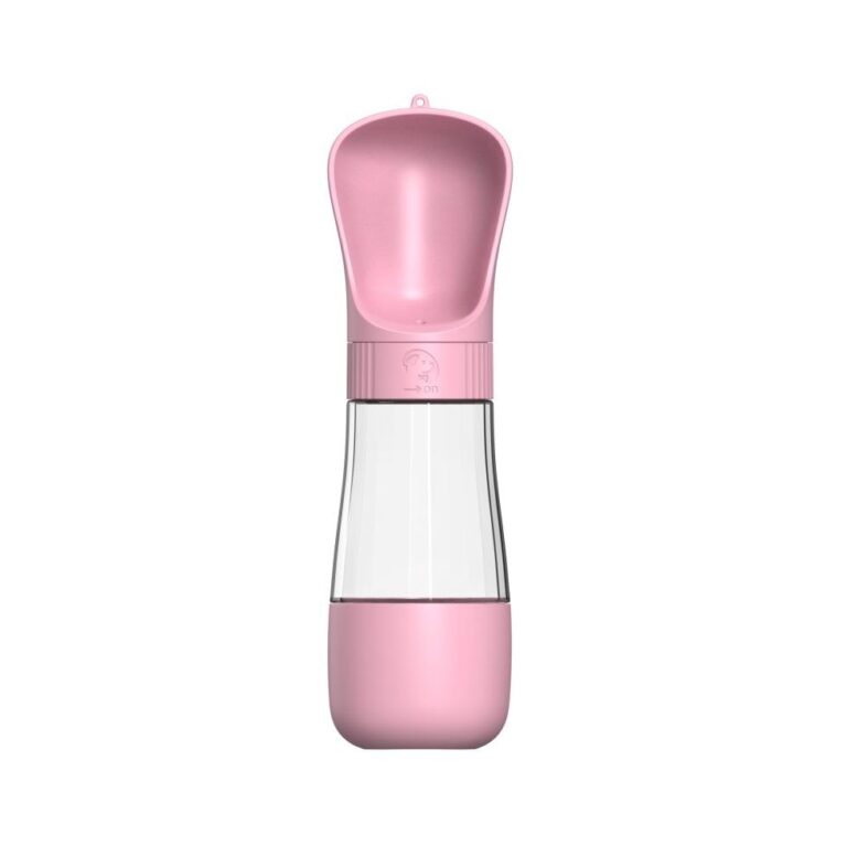 Denik μπουκαλι νερου φορητο ροζ 330ml
